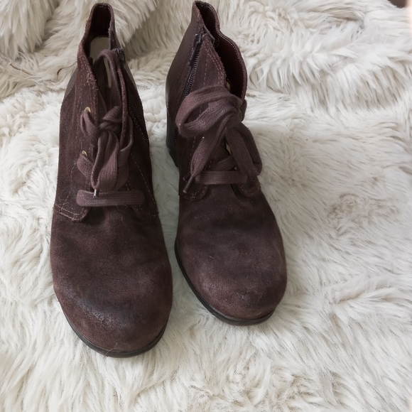 Combat boots leather - ankle boots with laces - Picture 6 of 16